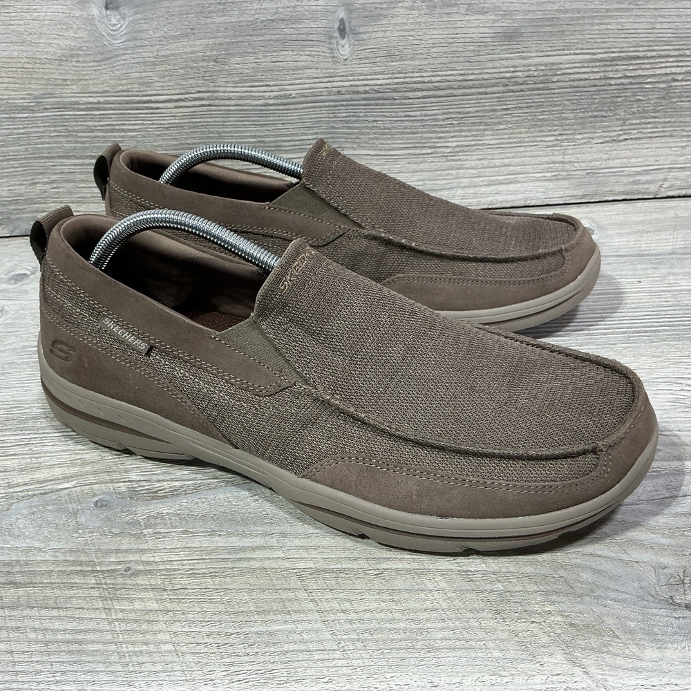 Skechers SN 65578 Harper-Mezo Men's Shoes Slip On Loafers Relaxed Fit Size 11.5